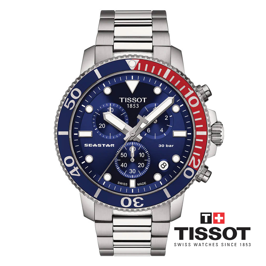 ĐỒNG HỒ NAM TISSOT SEASTAR 1000 CHRONOGRAPH T120.417.11.041.03 CHÍNH HÃNG